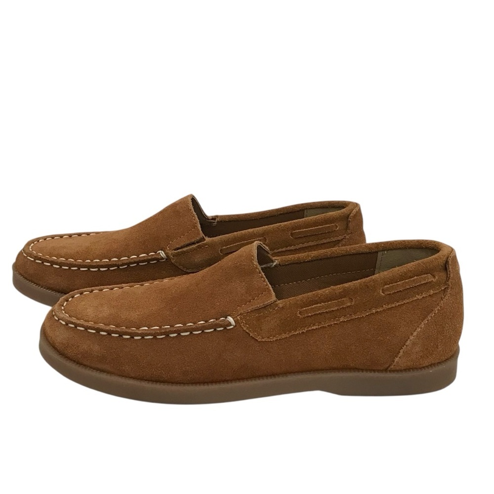 Steve Madden Cognac Suede Loafers Womens Size 4